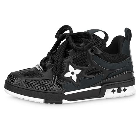 lv skate black white|louis vuitton Lv skate shoes.